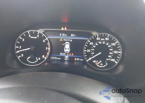 2025 Nissan Altima Sr Fwd z USA, uszkodzony, nr VIN 1N4BL4CV1SN301077